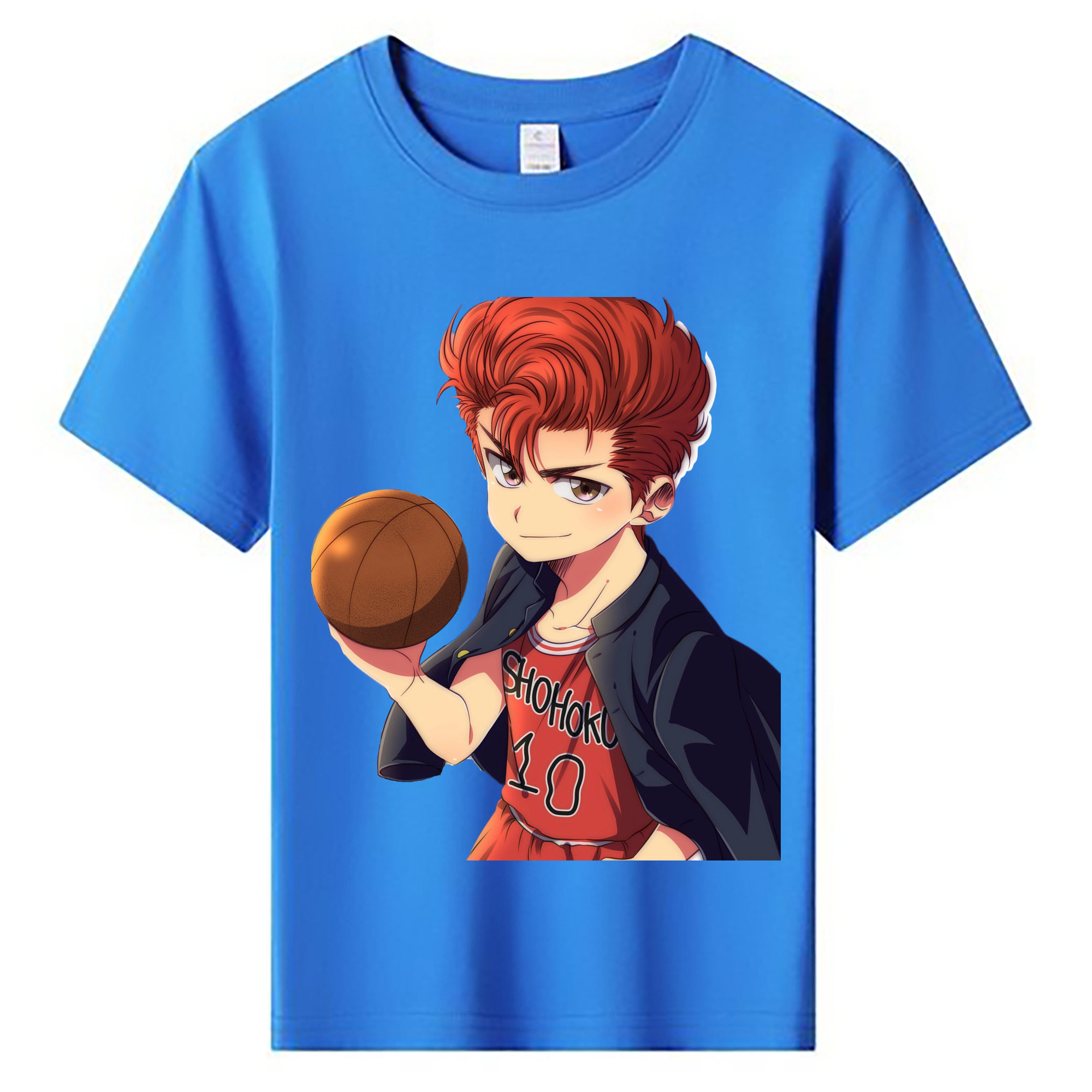（画像用） SLAM DUNK／スラムダンク 綿100％キッズTシャツ（フロントプリント）
